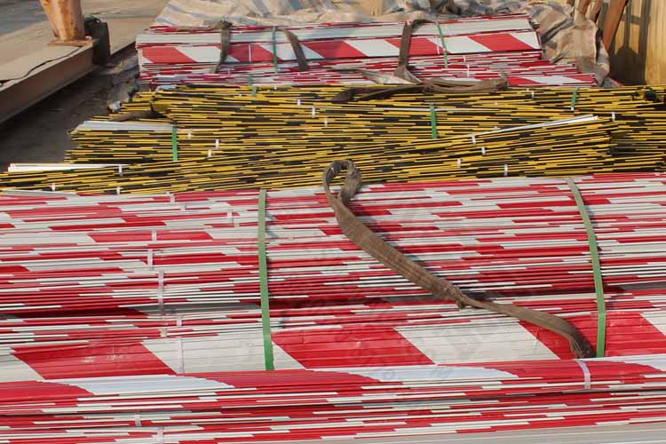 警示带 镀锌铁皮警示带;踢脚线,挡脚板